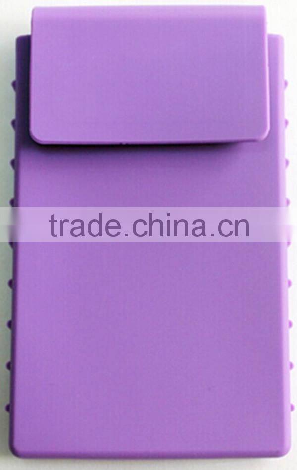silicone business card holder