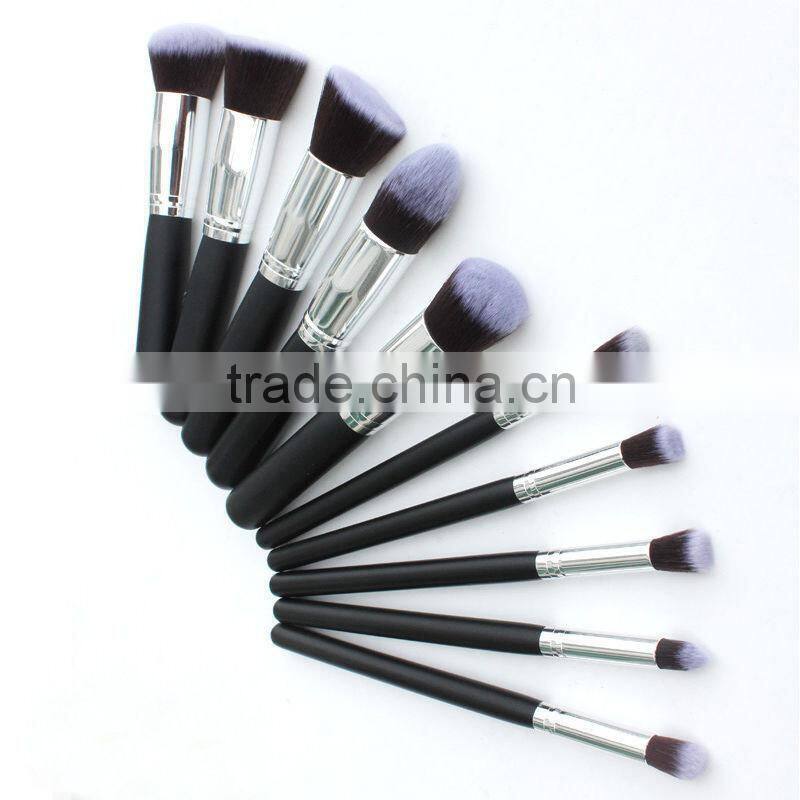 10pcs Professional Cosmetic Makeup Brushes Set Foundation Eyeshadow Brush Set