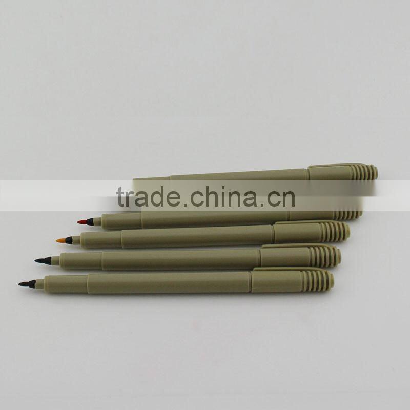 High quality custom friction pen,refill ink eraser pen for leather