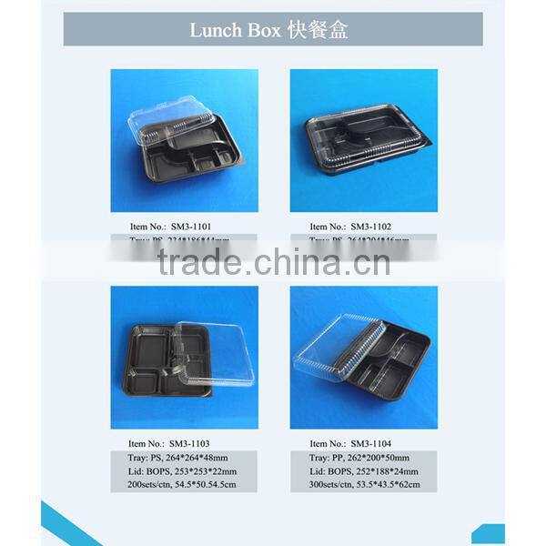 Disposable Plastic Fast Food Box