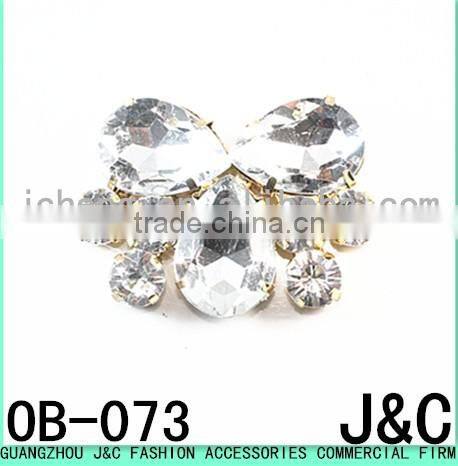 crystal glass stone lady fashion shoes ornaments