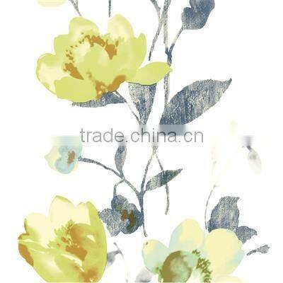 Hot Sale Modern Style Big Flowers Wallpaper for Home