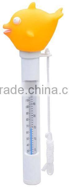 Floating Pool Thermometer Pro Premium Duck Shape Water Temperature Thermometers with String, Shatter Resistant