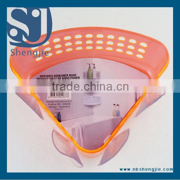 Trade Assurance bathroom accessory plastic storage basket/plastic Bathroom storage basket set
