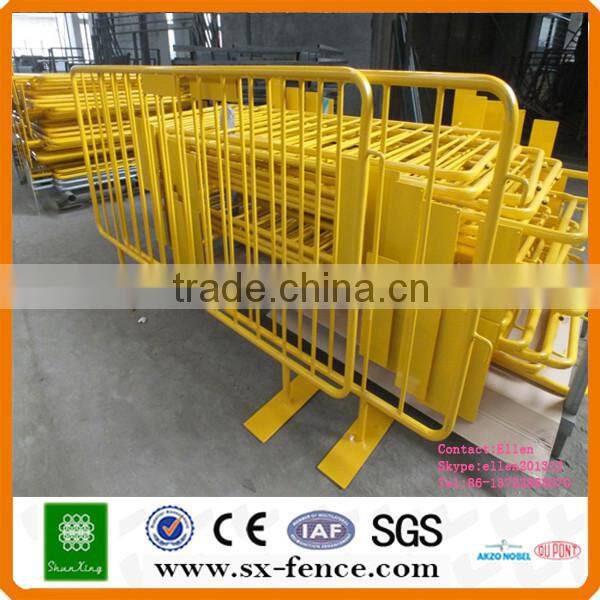 Factory Direct PVC Powder Coated Color Metal Crowd Control Barrier
