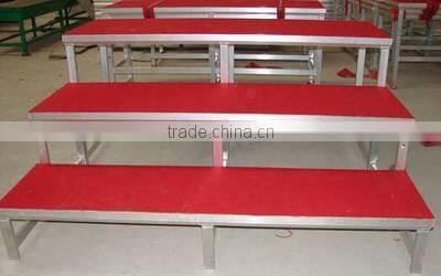 high quality hot sale aluminum choral riser