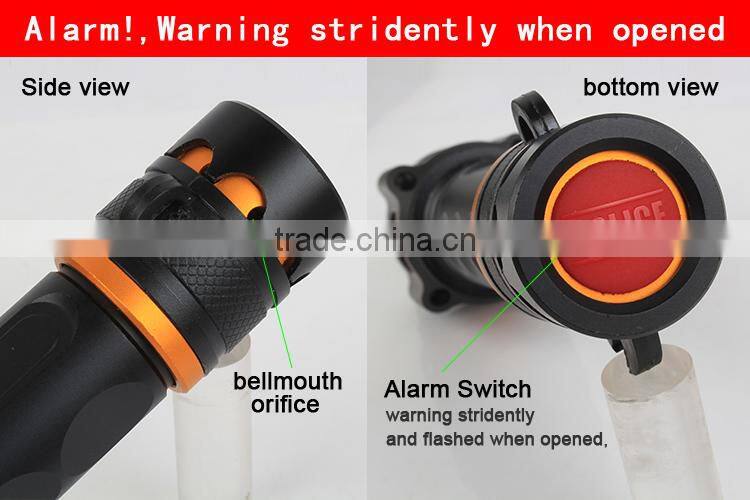 led rechargeable multifunction flashlight