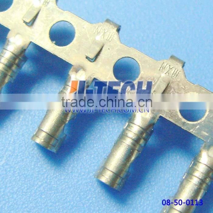 electronic componet Crimp Terminal 2759 series molex female connector 08-50-0113 crimp terminal 22-30 AWG Hot Tin Dip Plating
