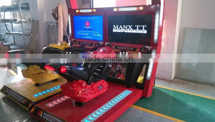 42 inch Manx TT arcade motor bike racing game machine