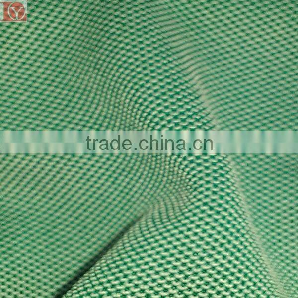 100% poly fabric in 2 tone pique with permanent wicking yarn antibacterial fabric finish