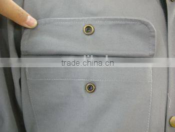 4 Grade Color Fastness to Light 100 Cotton Fire Resistant Offshore Coverall