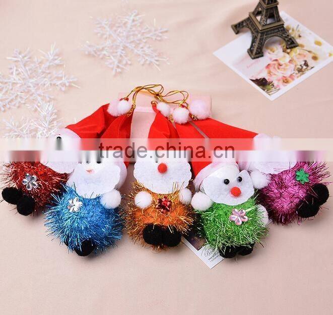 Christmas decorations Christmas supplies large gold ball snowman Christmas ornaments wholesale