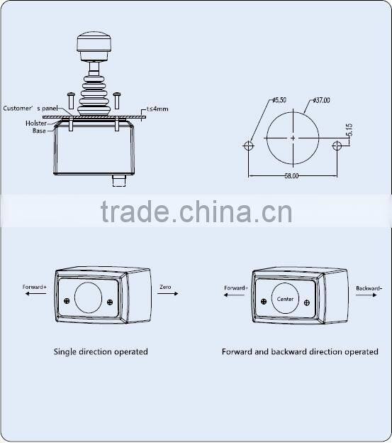 HJ21hand joystick industrial joystick controller