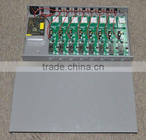 CDMA FWT 8 Ports 8 Sim Cards( Made by good ZTE 800MHZ Module)