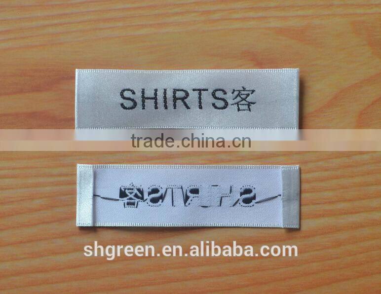 soft damask washing instructions woven label for down wear