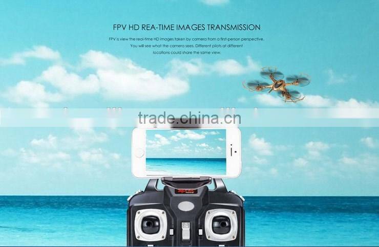 DWI Dowellin X401H 2.4Ghz 6-axis Gyro Quadcopter RC Drone Wireless and HD Video Real-time WiFi FPV HD Camera