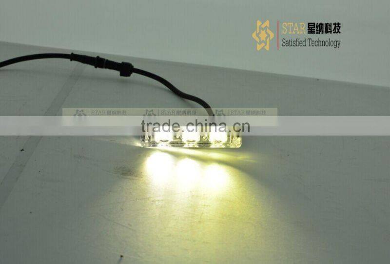 3led high quality strobe grill light