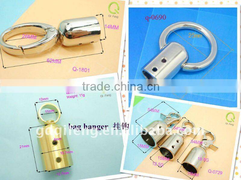 qifeng well design bag charm metal charm q-2781