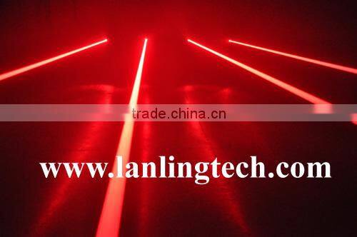 Fat beam laser net and curtain projector, 8 Heads RG mobile DJ laser lighting