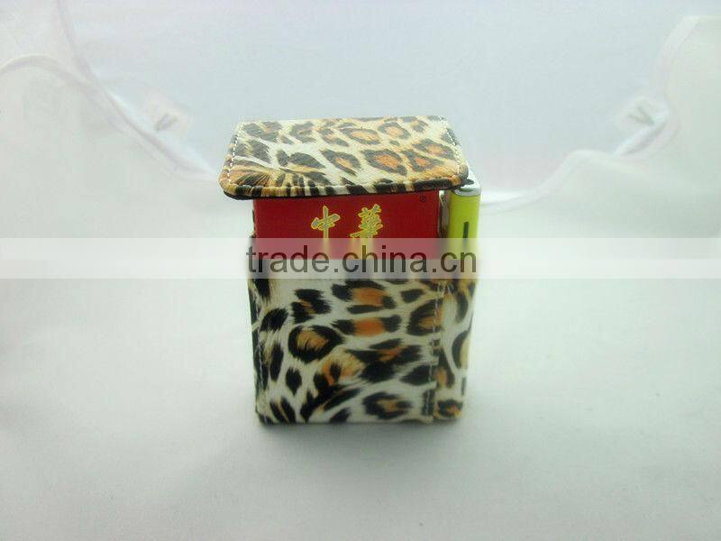tiger design print pu leather cigarette case cigarette holder leather pouch for cigarette pack