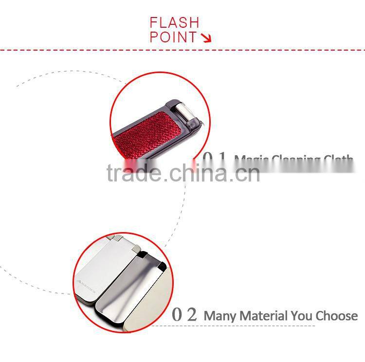 stainless steel lint brush