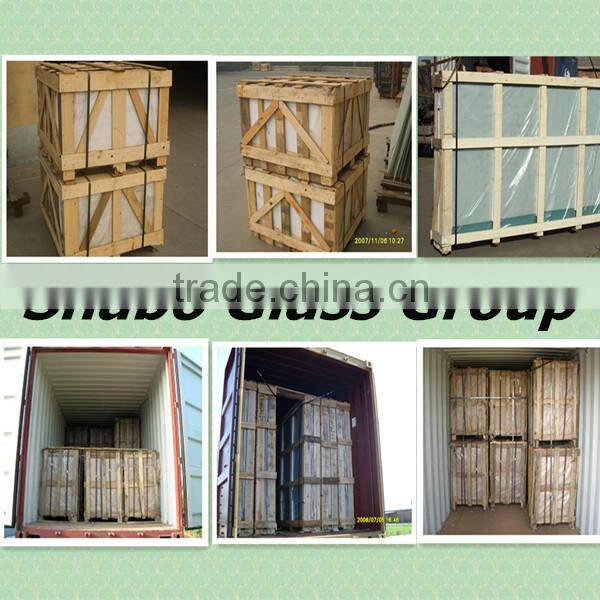 Produce Reflective Glass/Tinted float Glass color glass for buildings