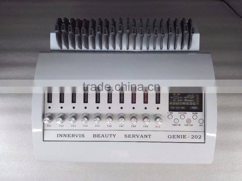 2016 Hot-sale portable ems bio microcurrent muscle stimulation slimming beauty equipment machine