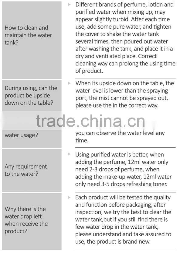 China Wholesale Promotional Gift Newest Nourishing Ion Nano Facial Sprayer, Nano Mist Sprayer Companies Looking for Distributors
