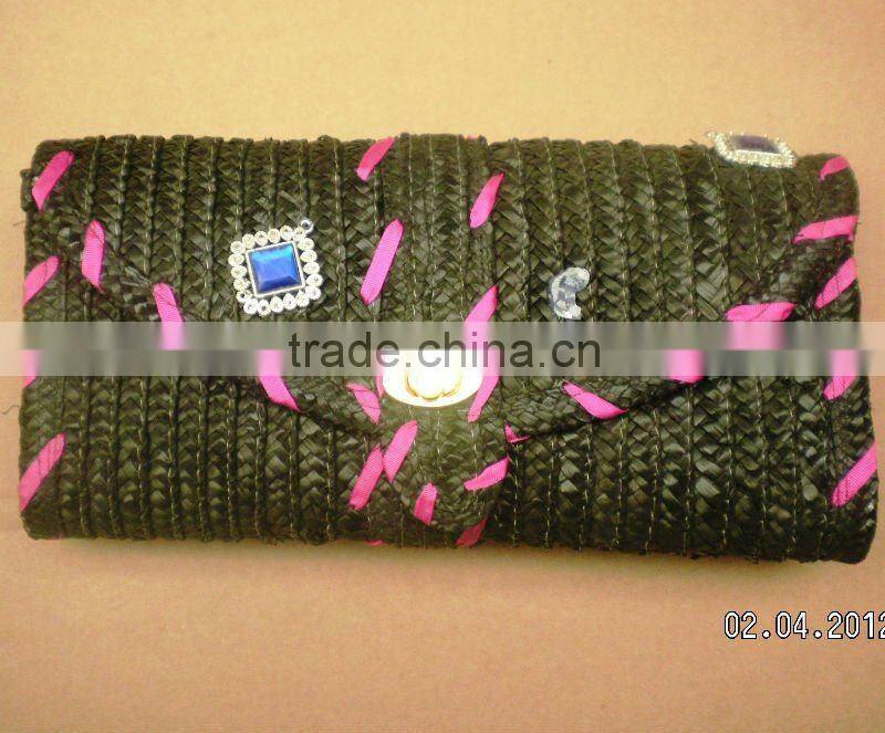 lady bag,straw bag,wheat-straw bag