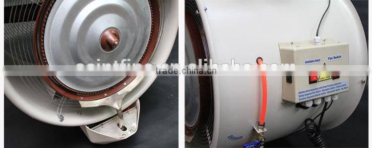 With CE hanging type industrial industrial water mist system