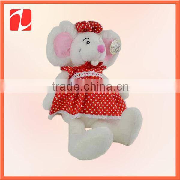 Custmoized mini Cute stuffed plush mouse toy promotion gift
