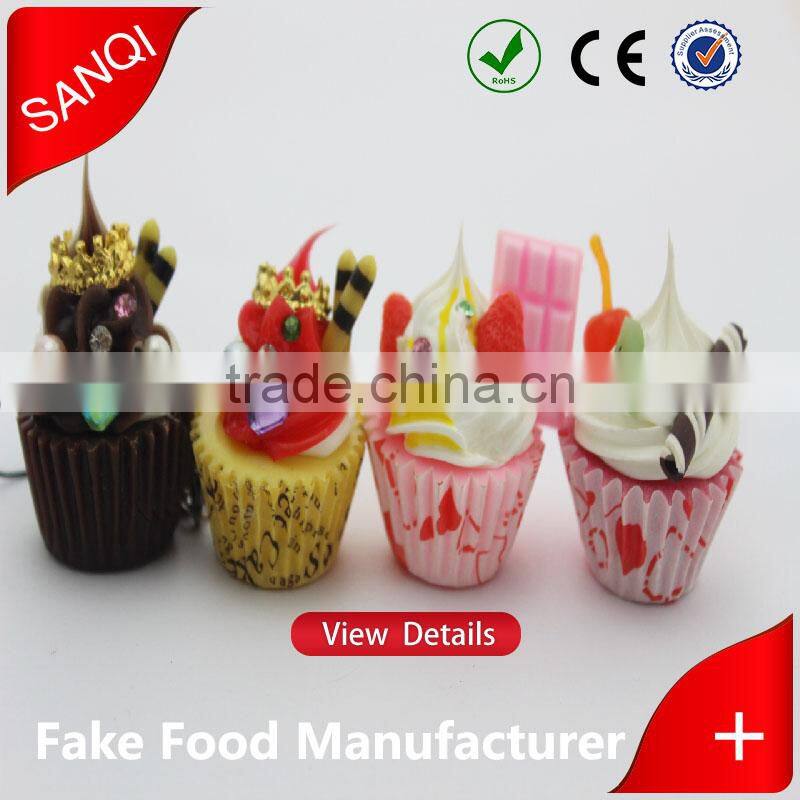 PVC artificial imitated fake replica faux lovely icecream pendant