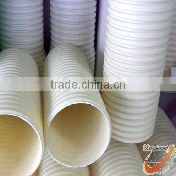SN Rainwater Flareout PVC Double Wall Corrugated Pipe