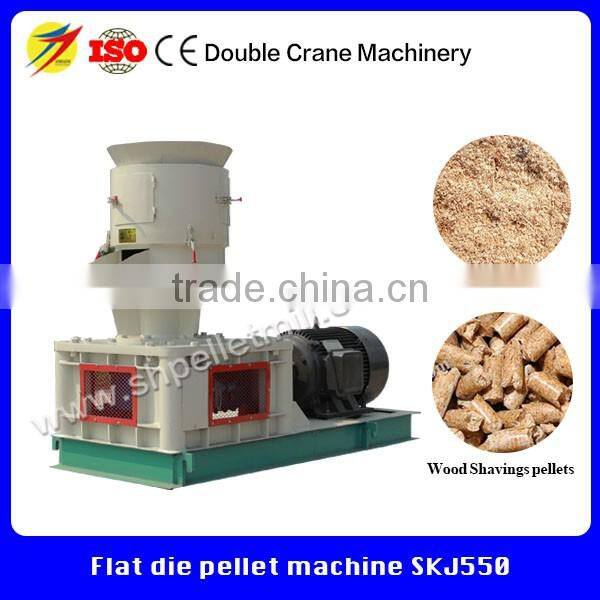 Flat die Animal Feed Pellet Press Machine with High Efficiency