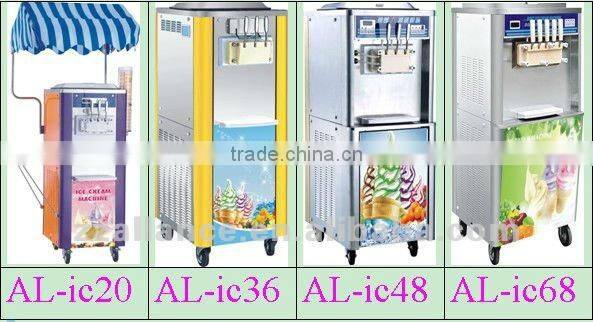 A 3 or 5 color icecream maker