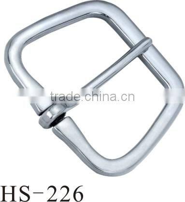 Horse metal strap pin buckle