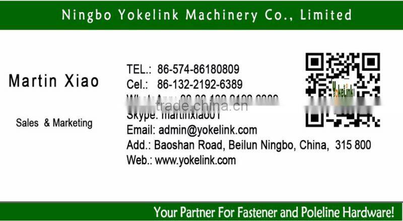 American Market Hot Dip Galvanized Steel Flat Crossarm Brace With good price