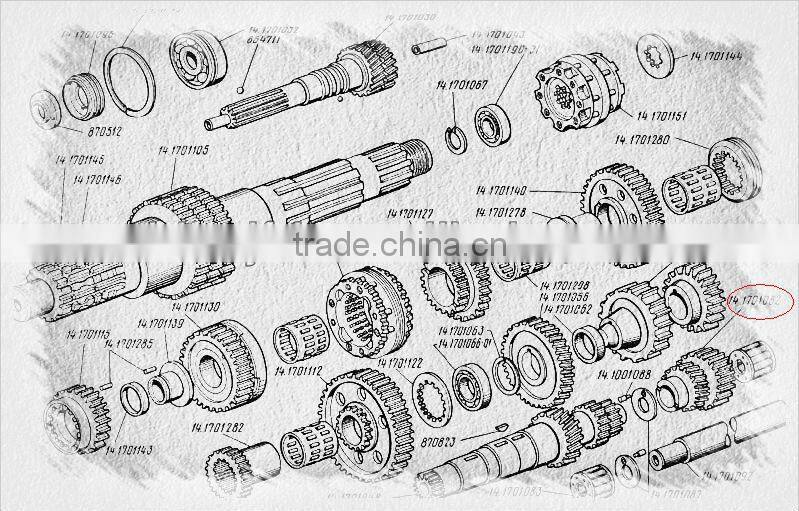 KAMAZ GEAR 14.1701082