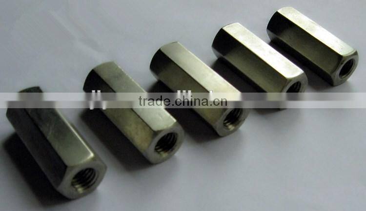 Factory manufacture and directly sale high quality long nut ss 304