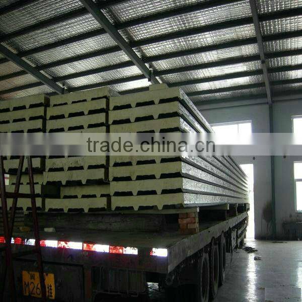 pu steel sandwich wall panel