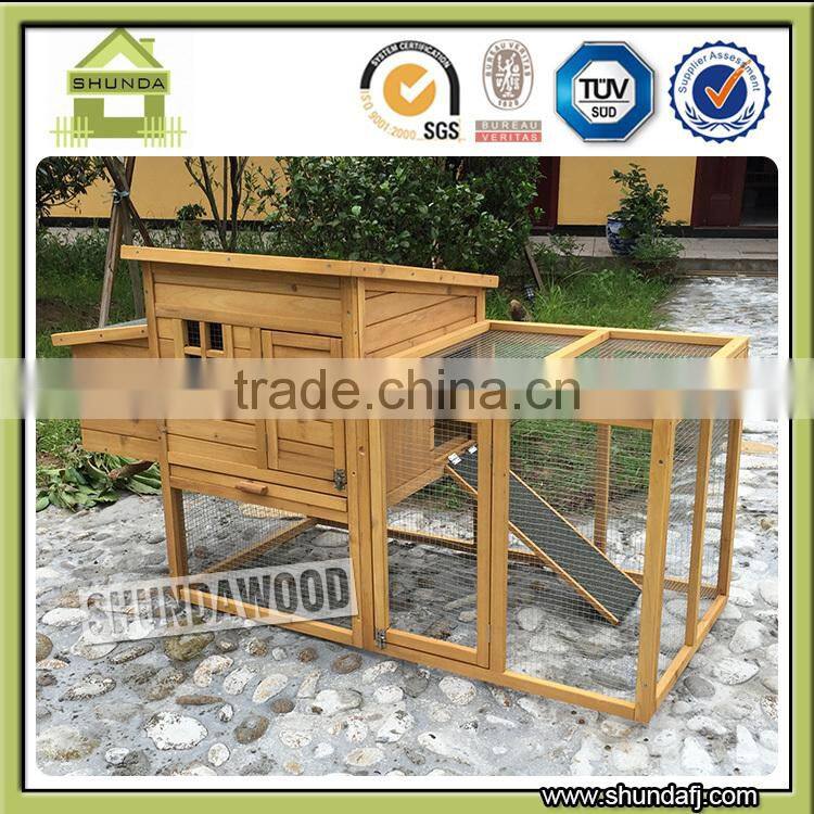 SDC011 Chinese Chicken Coop For Laying Hens With Outdoor Run