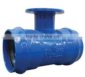 Double Socket with Flange Tee