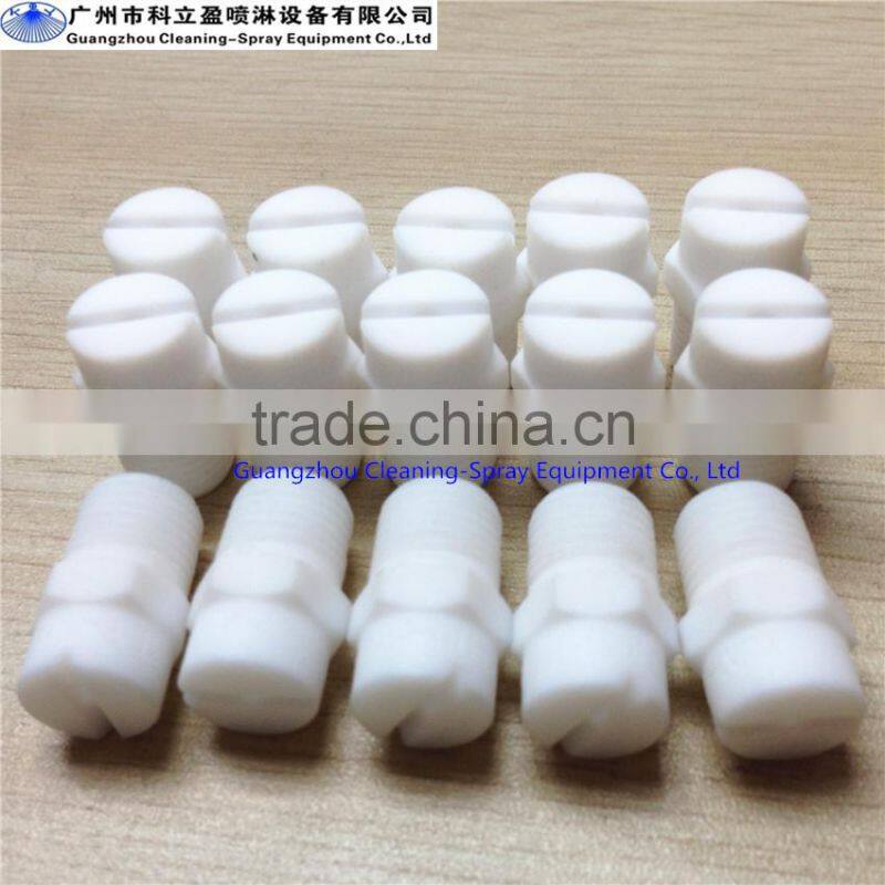 Teflon flat fan spray nozzles