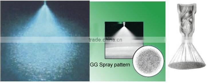 Wall Mounted Standard Angle Solid Cone Spray Nozzle