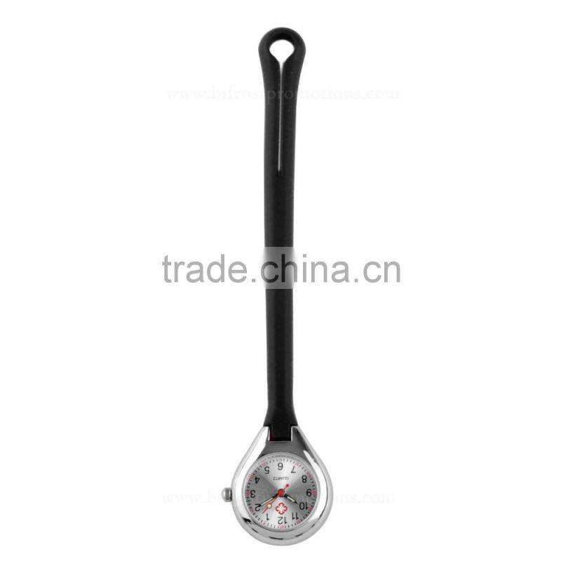 Popular Promotion Gift Brooch Silicone Rubber Nurse Watch
