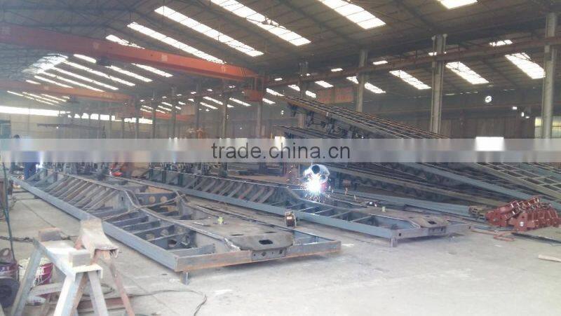 timber semi truck trailer / log loader trailer