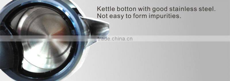 Stainless steel 1.8L tea heater with CE/CB approval