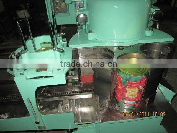 Automatic metal can seaming machine