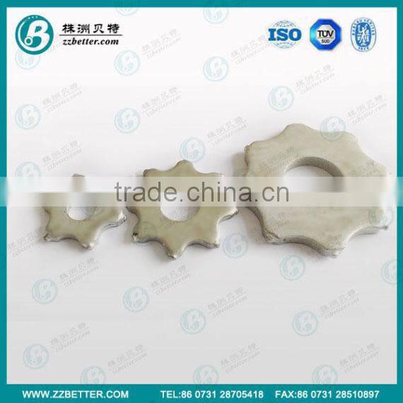 12 points Dia. 80mm tungsten carbide tipped scarifier blades