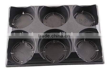 10 pack pot plant carrier/ Flower pot stand/plant pot movers/plastic flower pot trays